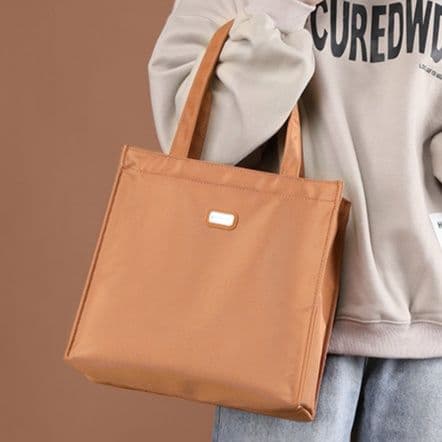 A4トートバッグ シンプル美人 スクエアトートバッグ