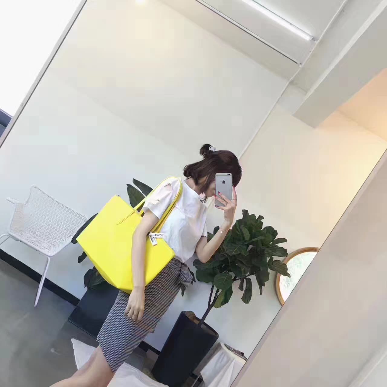 A4トートバック しなやかリボントートバッグ