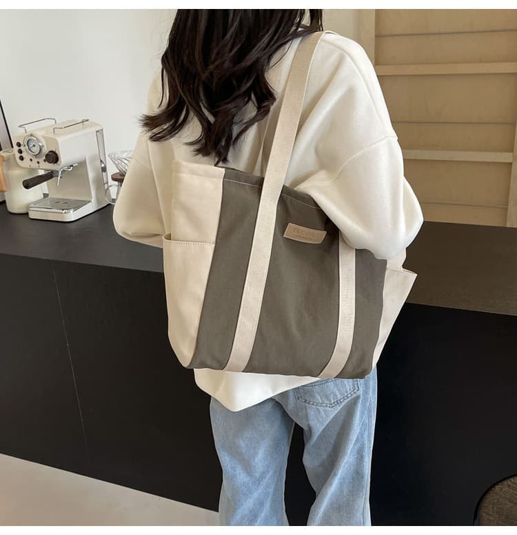 A4トートバック シンプルデイリートートバッグ
