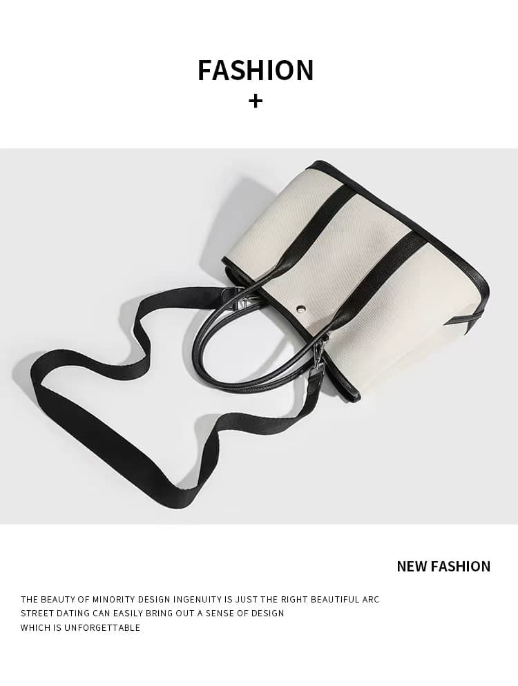 A4トートバック シンプルな定番トートバッグ