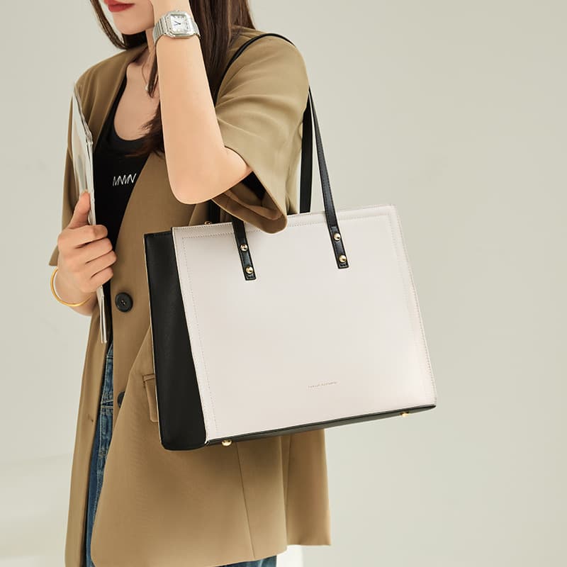 A4トートバック シンプル大容量トートバッグ