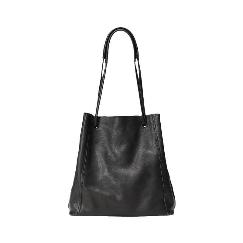 A4トートバック シンプル優美なレザートートバッグ