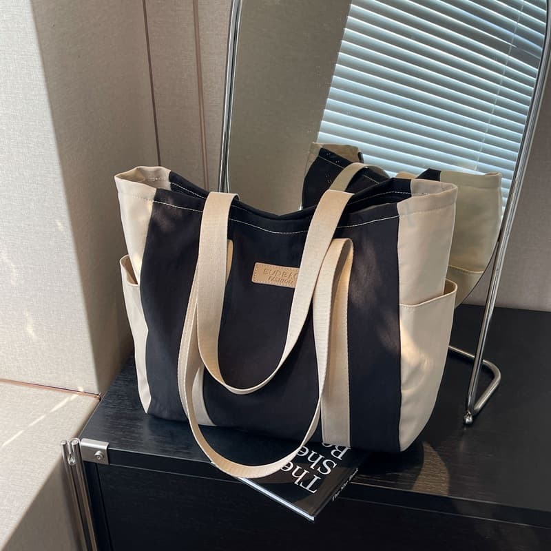 A4トートバック シンプルデイリートートバッグ
