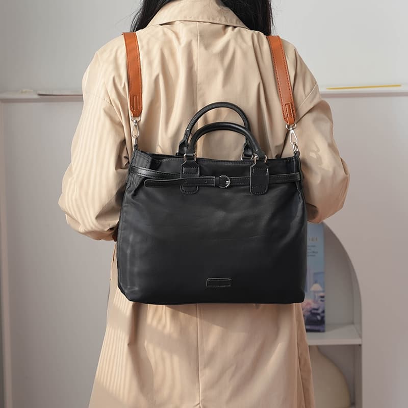 A4トートバック 上品シンプル 大容量トートバッグ
