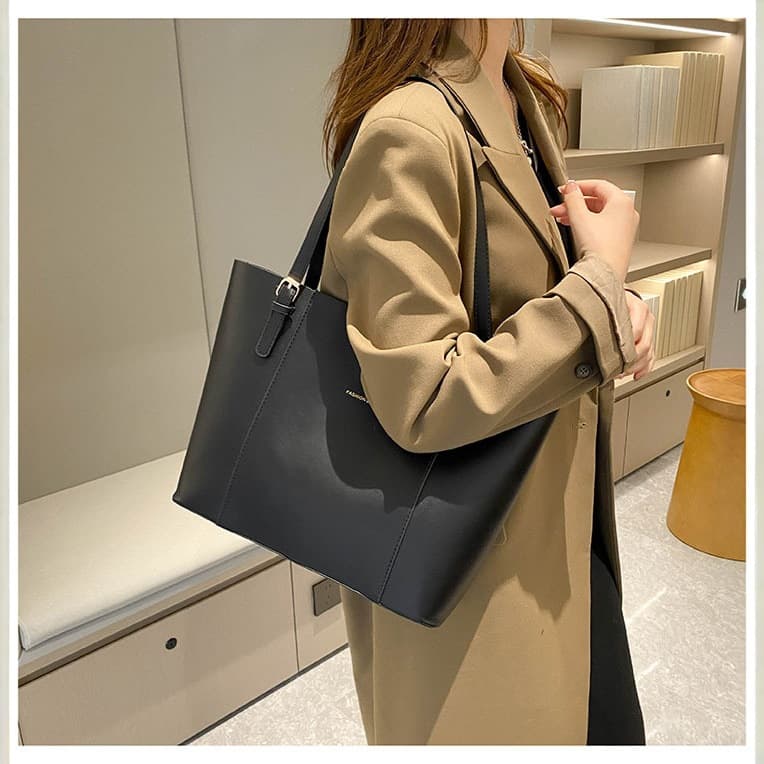 A4トートバック シンプル大容量トートバッグ