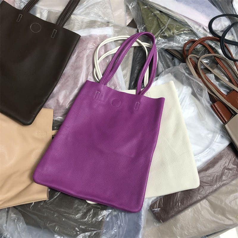 A4トートバック シンプル上質トートバッグ
