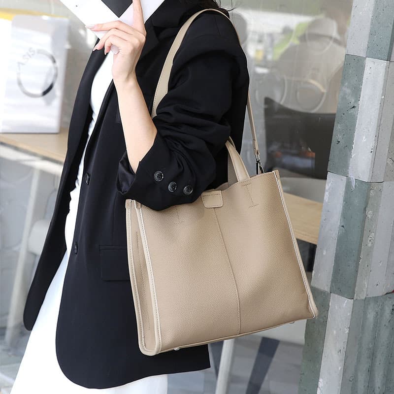 A4トートバック シンプル大容量トートバッグ