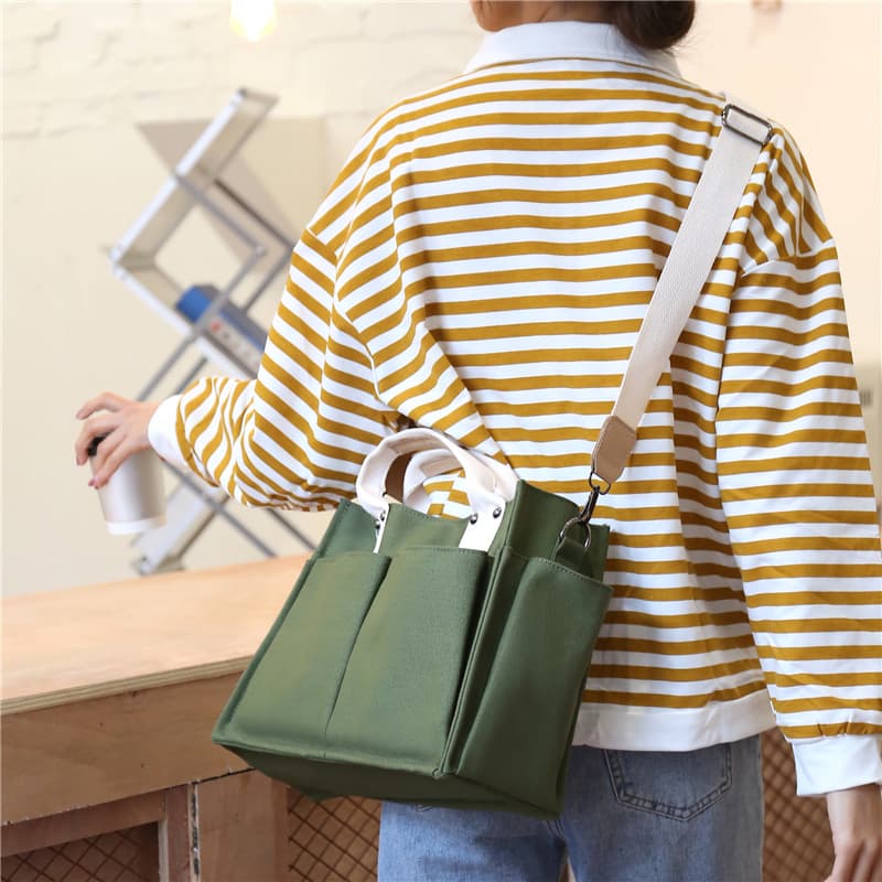 A4トートバック シンプル大容量トートバッグ