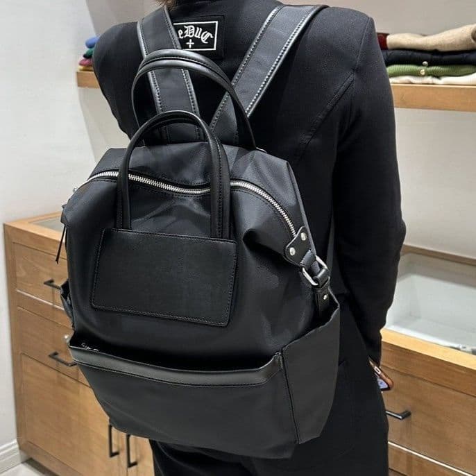 A4トートバッグ 上品な配色 縦長実用トートバッグ